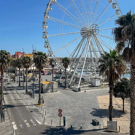 Apartament App Centre Port Cap D'agde Parking *